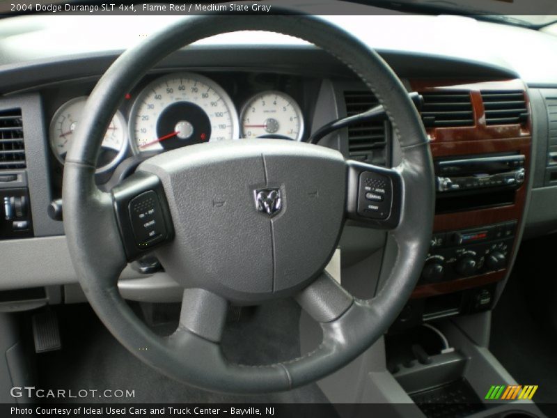 Flame Red / Medium Slate Gray 2004 Dodge Durango SLT 4x4