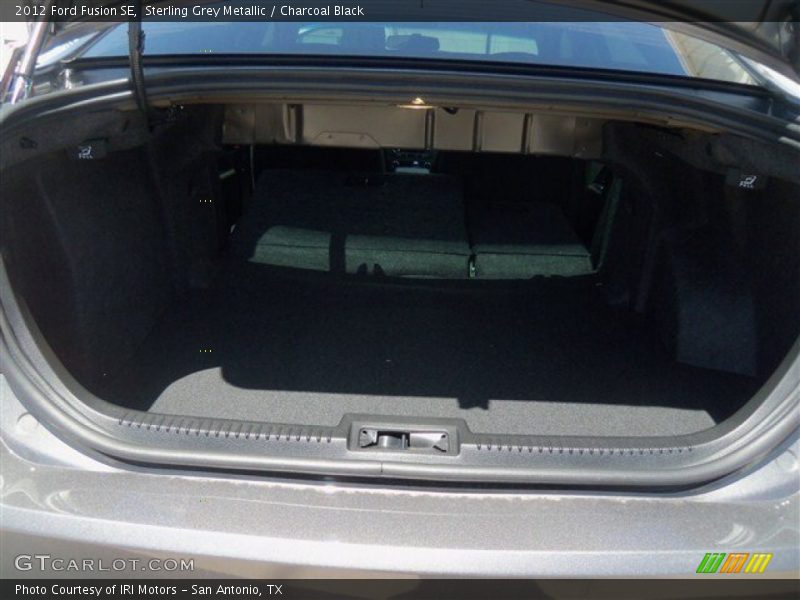 Sterling Grey Metallic / Charcoal Black 2012 Ford Fusion SE
