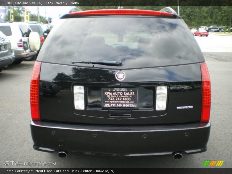 Black Raven / Ebony 2006 Cadillac SRX V6