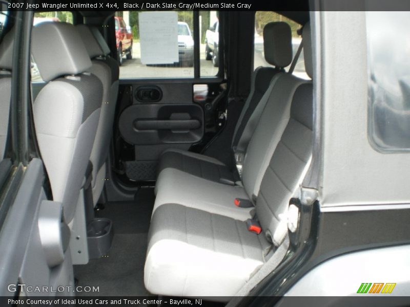 Black / Dark Slate Gray/Medium Slate Gray 2007 Jeep Wrangler Unlimited X 4x4