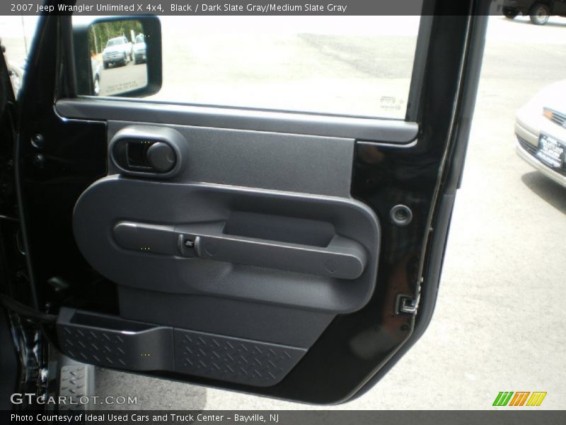 Black / Dark Slate Gray/Medium Slate Gray 2007 Jeep Wrangler Unlimited X 4x4