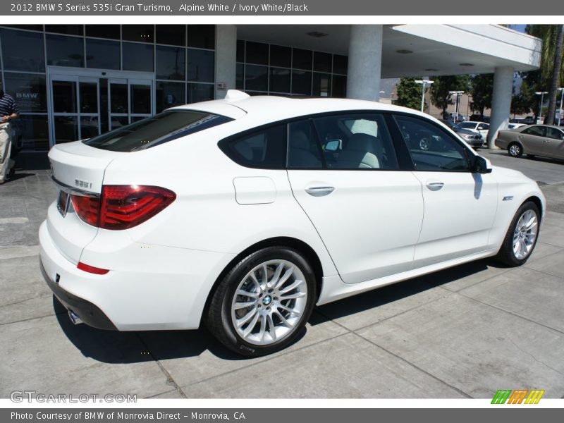  2012 5 Series 535i Gran Turismo Alpine White
