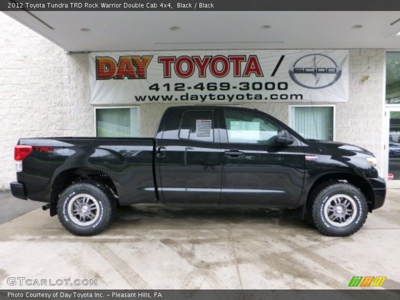 Black / Black 2012 Toyota Tundra TRD Rock Warrior Double Cab 4x4