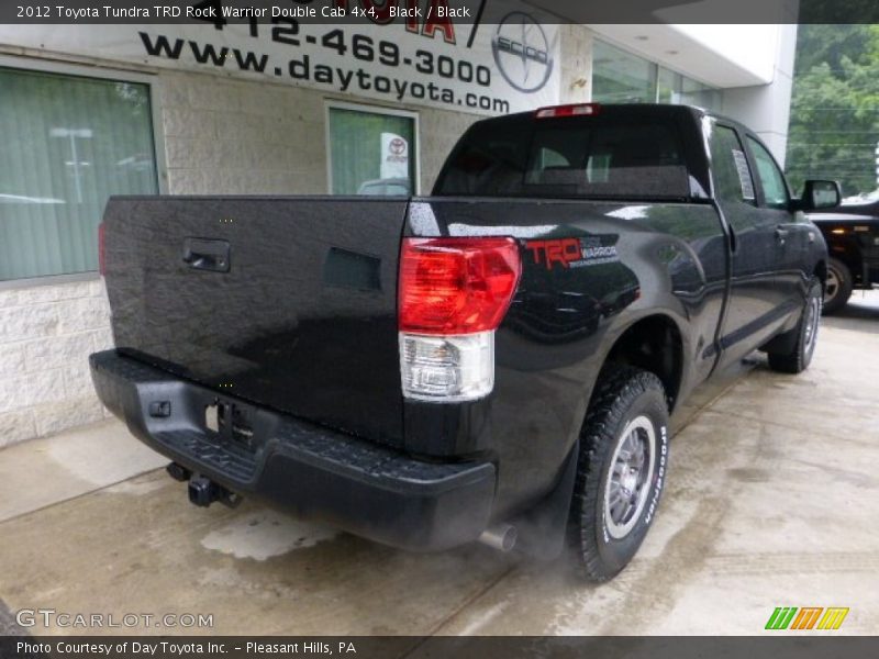 Black / Black 2012 Toyota Tundra TRD Rock Warrior Double Cab 4x4
