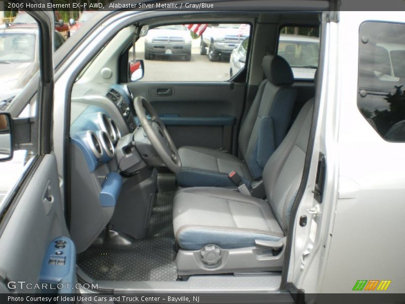 Alabaster Silver Metallic / Gray/Blue 2006 Honda Element EX-P AWD