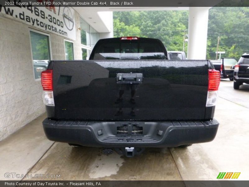 Black / Black 2012 Toyota Tundra TRD Rock Warrior Double Cab 4x4