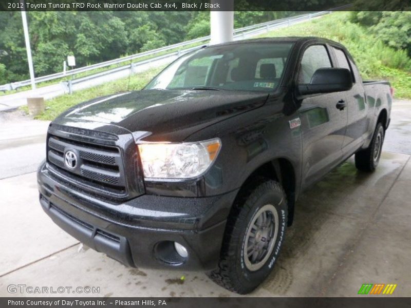 Black / Black 2012 Toyota Tundra TRD Rock Warrior Double Cab 4x4
