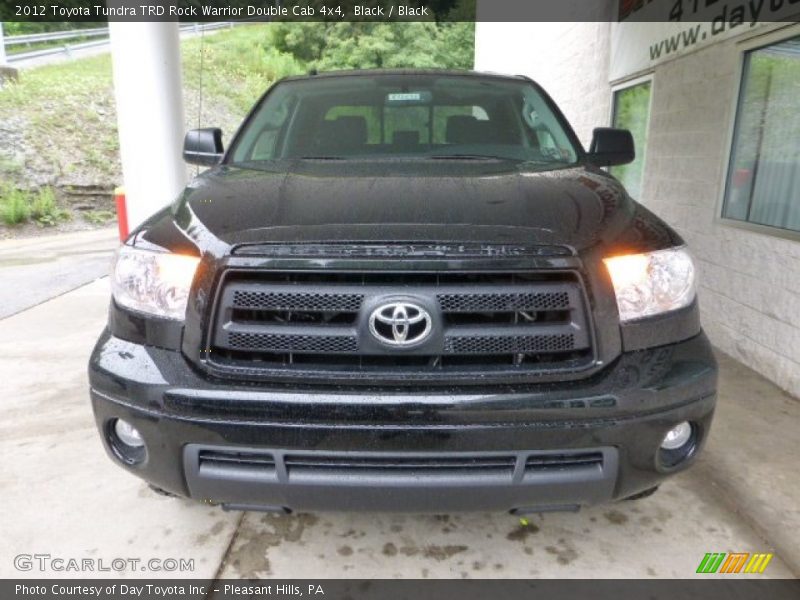 Black / Black 2012 Toyota Tundra TRD Rock Warrior Double Cab 4x4