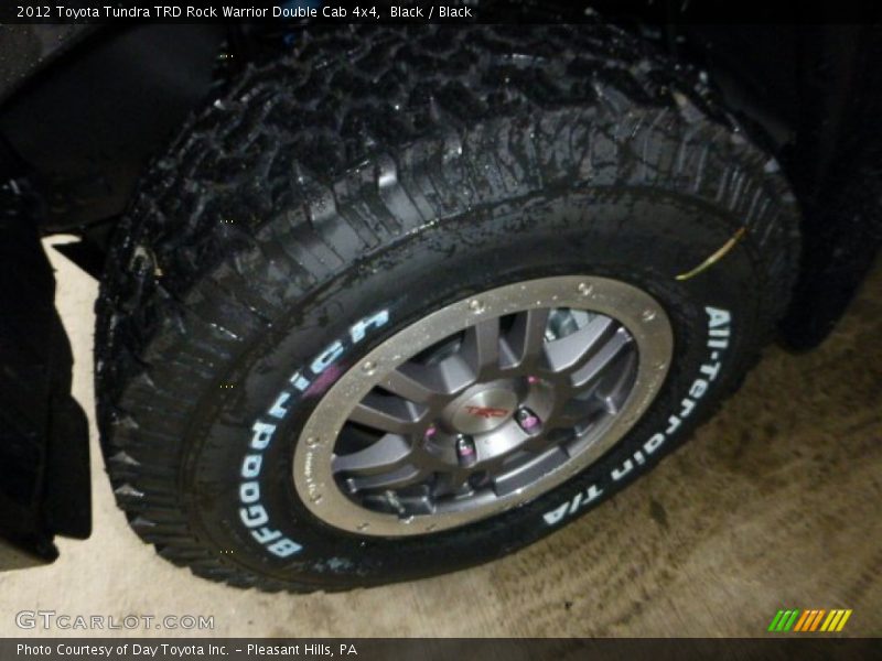 Black / Black 2012 Toyota Tundra TRD Rock Warrior Double Cab 4x4