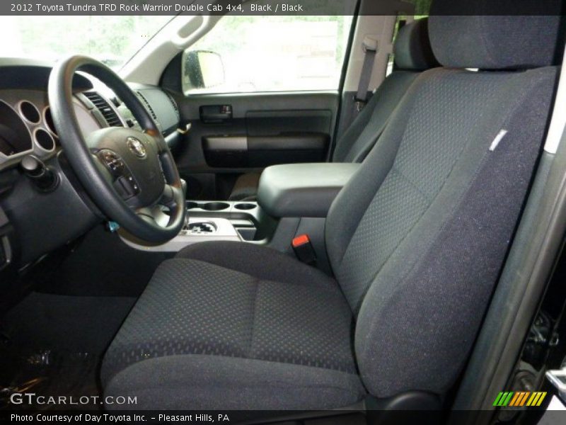 Black / Black 2012 Toyota Tundra TRD Rock Warrior Double Cab 4x4