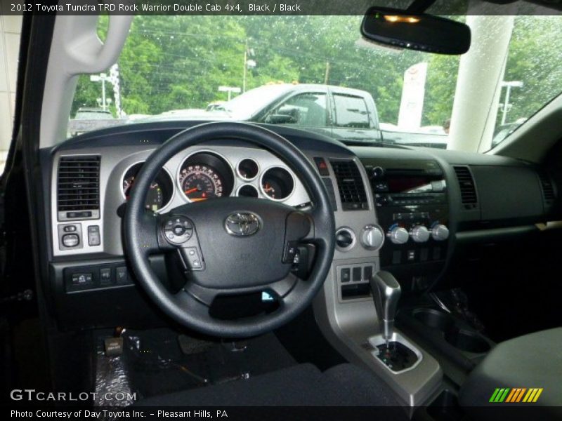 Black / Black 2012 Toyota Tundra TRD Rock Warrior Double Cab 4x4