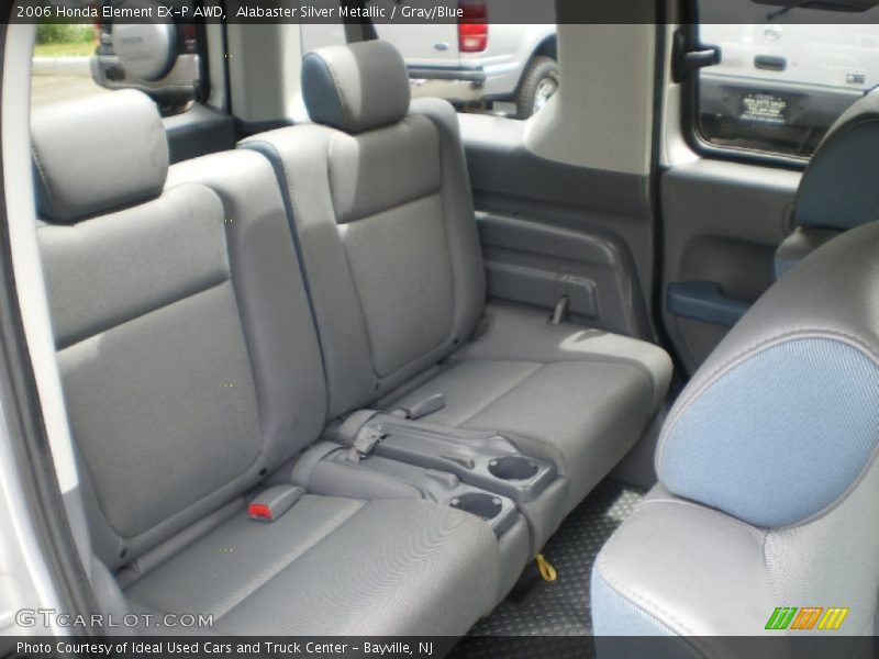 Alabaster Silver Metallic / Gray/Blue 2006 Honda Element EX-P AWD