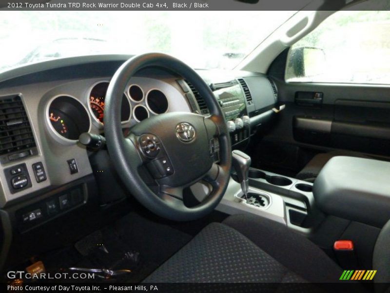 Black / Black 2012 Toyota Tundra TRD Rock Warrior Double Cab 4x4