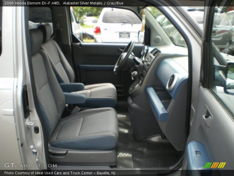 Alabaster Silver Metallic / Gray/Blue 2006 Honda Element EX-P AWD