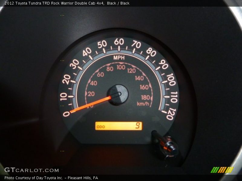 Black / Black 2012 Toyota Tundra TRD Rock Warrior Double Cab 4x4