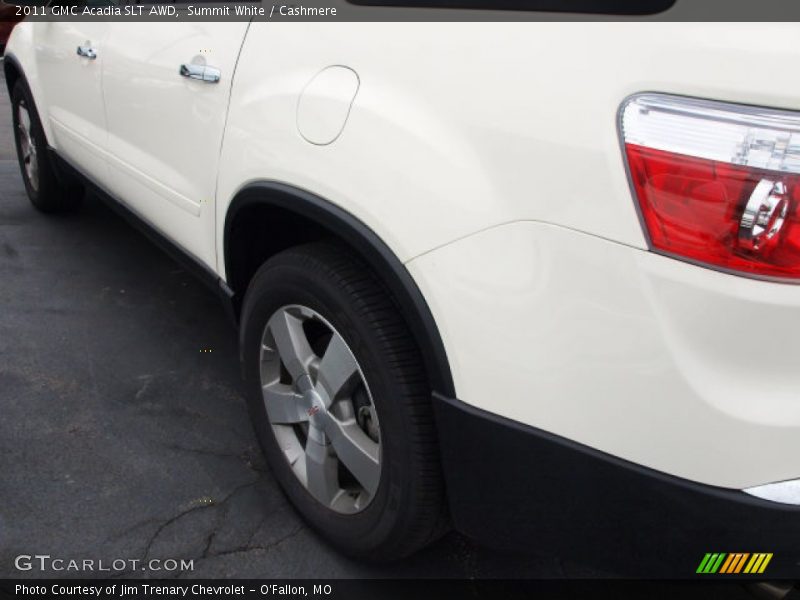 Summit White / Cashmere 2011 GMC Acadia SLT AWD