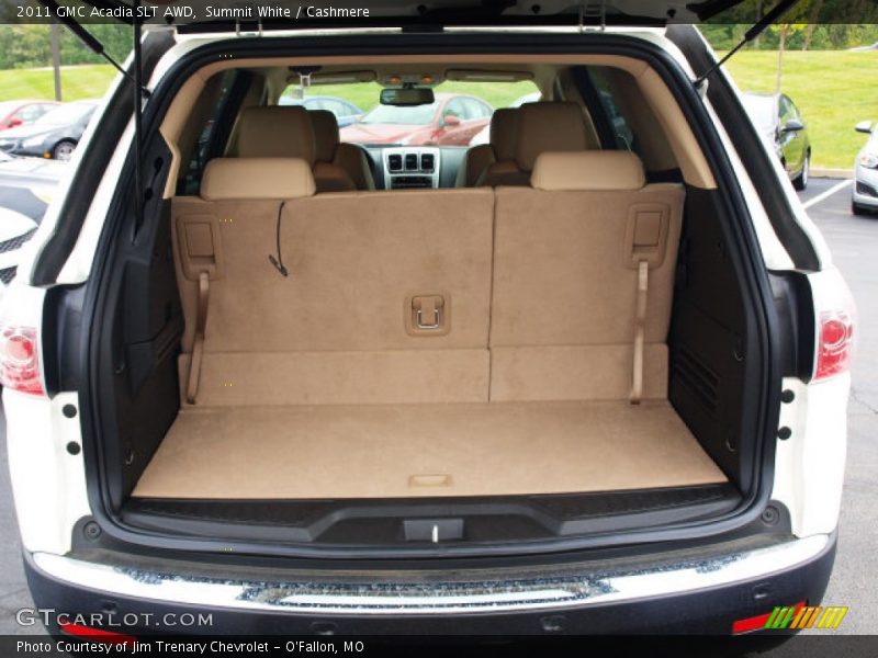 Summit White / Cashmere 2011 GMC Acadia SLT AWD