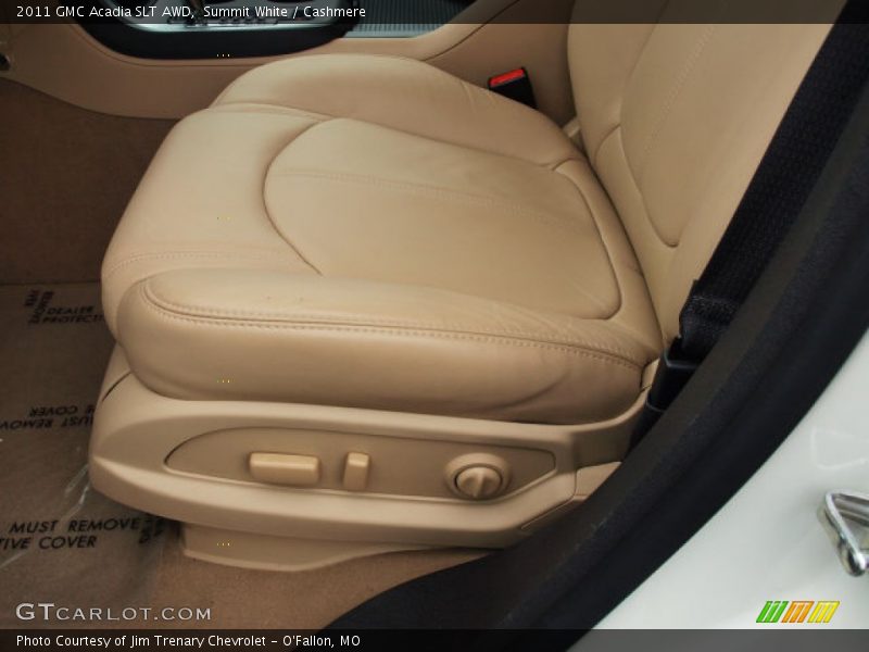 Summit White / Cashmere 2011 GMC Acadia SLT AWD