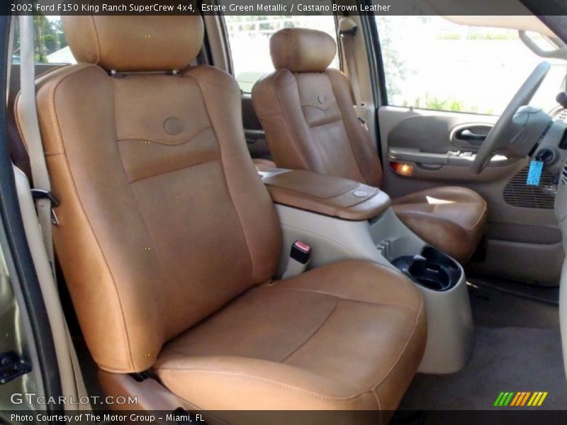 Front Seat of 2002 F150 King Ranch SuperCrew 4x4