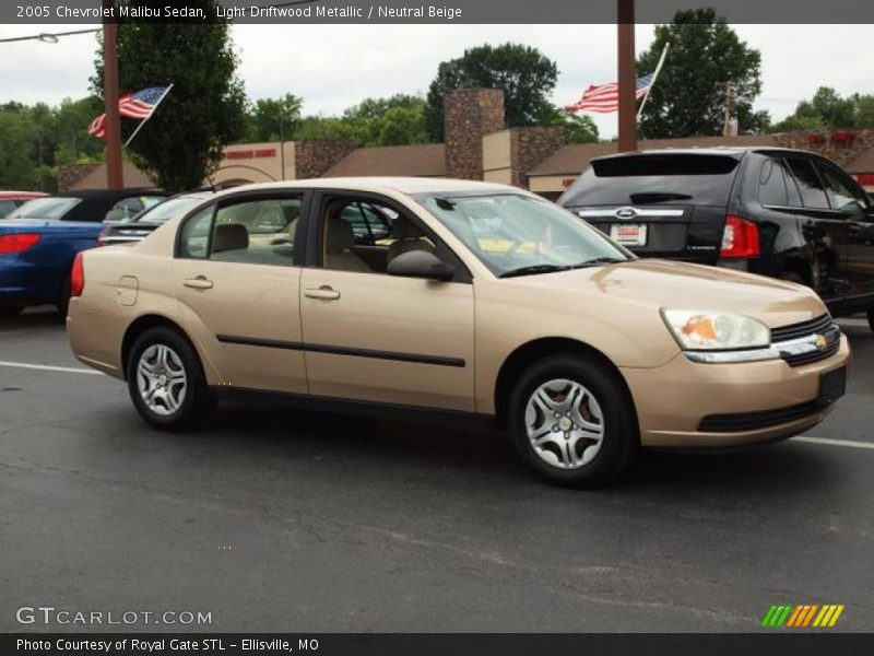 Light Driftwood Metallic / Neutral Beige 2005 Chevrolet Malibu Sedan