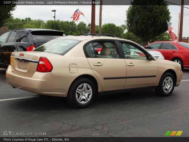 Light Driftwood Metallic / Neutral Beige 2005 Chevrolet Malibu Sedan