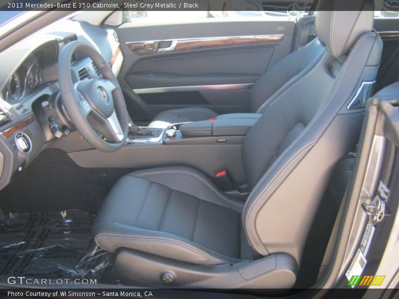  2013 E 350 Cabriolet Black Interior