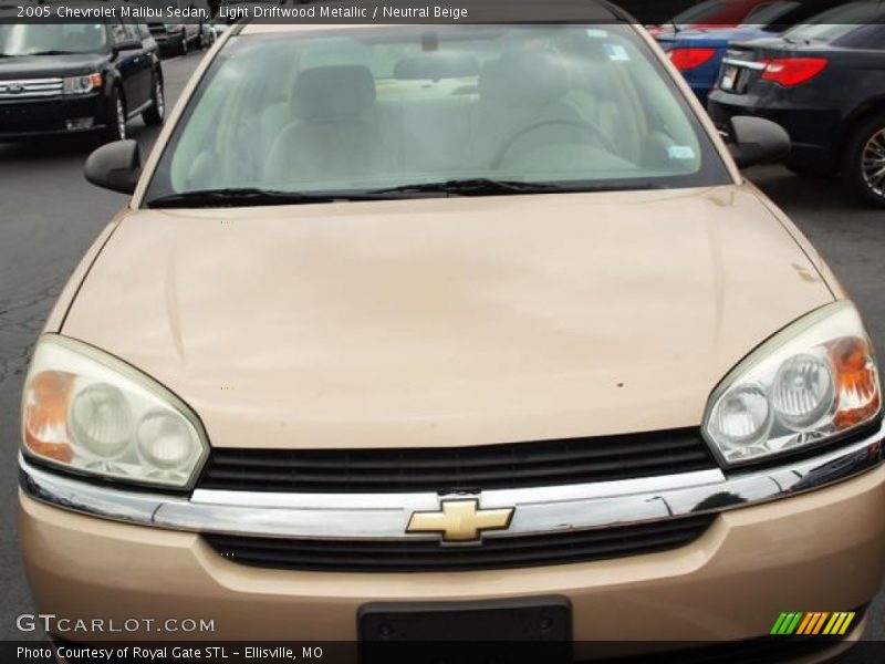 Light Driftwood Metallic / Neutral Beige 2005 Chevrolet Malibu Sedan