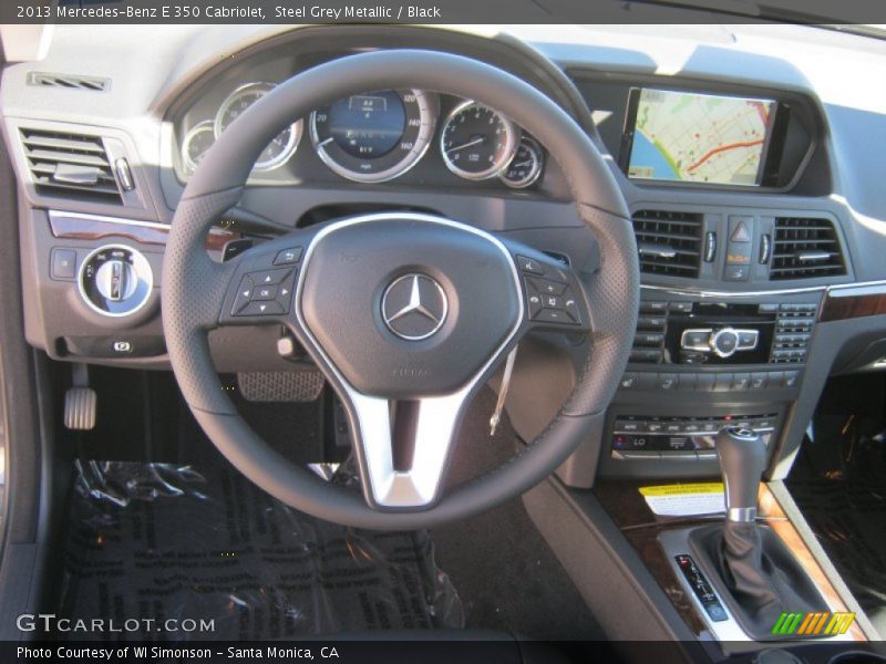 Dashboard of 2013 E 350 Cabriolet