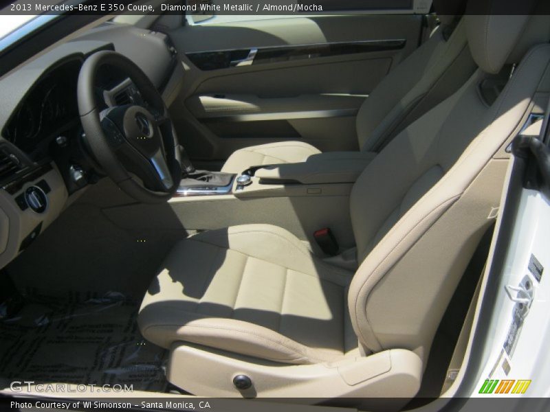Diamond White Metallic / Almond/Mocha 2013 Mercedes-Benz E 350 Coupe