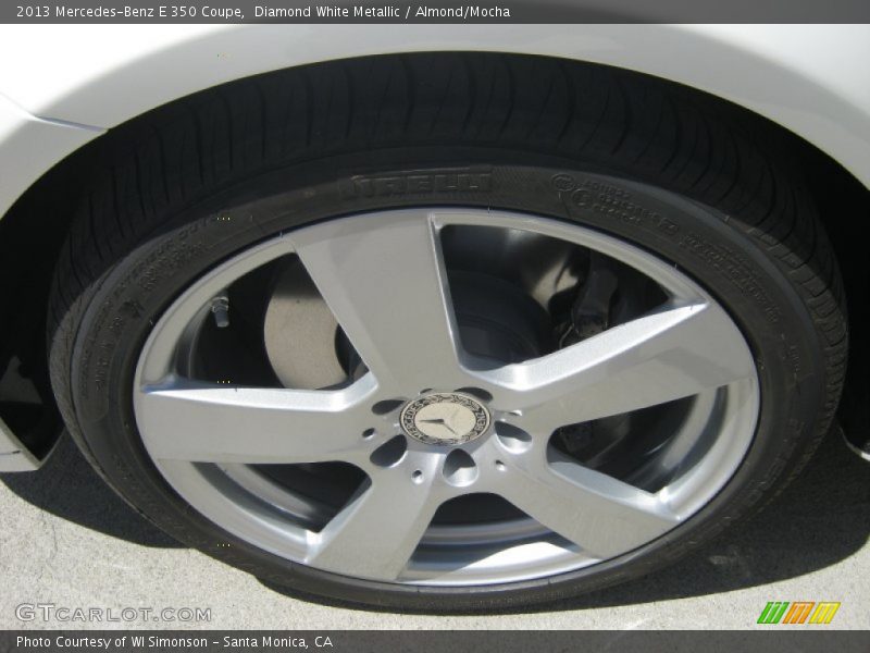 Diamond White Metallic / Almond/Mocha 2013 Mercedes-Benz E 350 Coupe