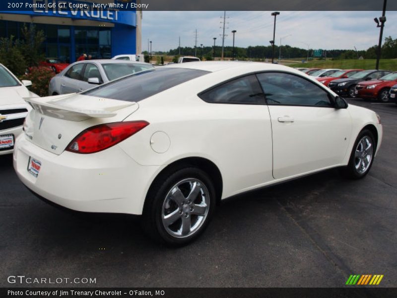 Ivory White / Ebony 2007 Pontiac G6 GT Coupe