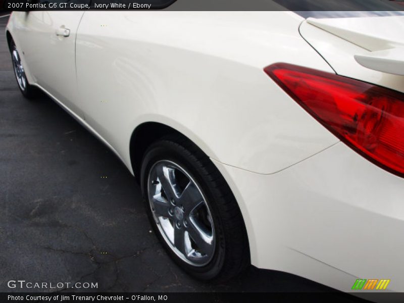 Ivory White / Ebony 2007 Pontiac G6 GT Coupe