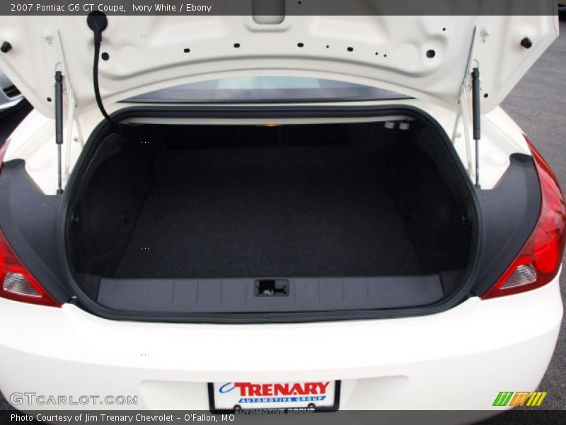 Ivory White / Ebony 2007 Pontiac G6 GT Coupe