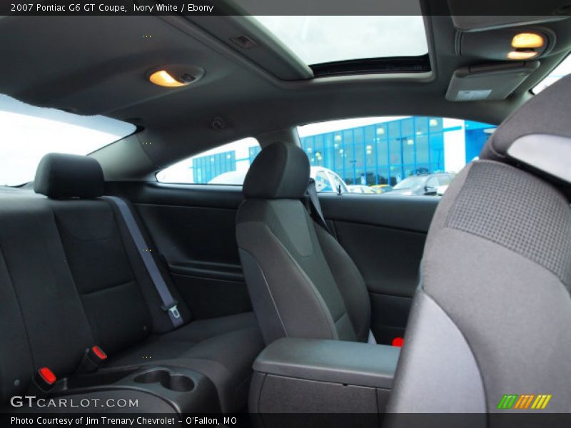 Ivory White / Ebony 2007 Pontiac G6 GT Coupe