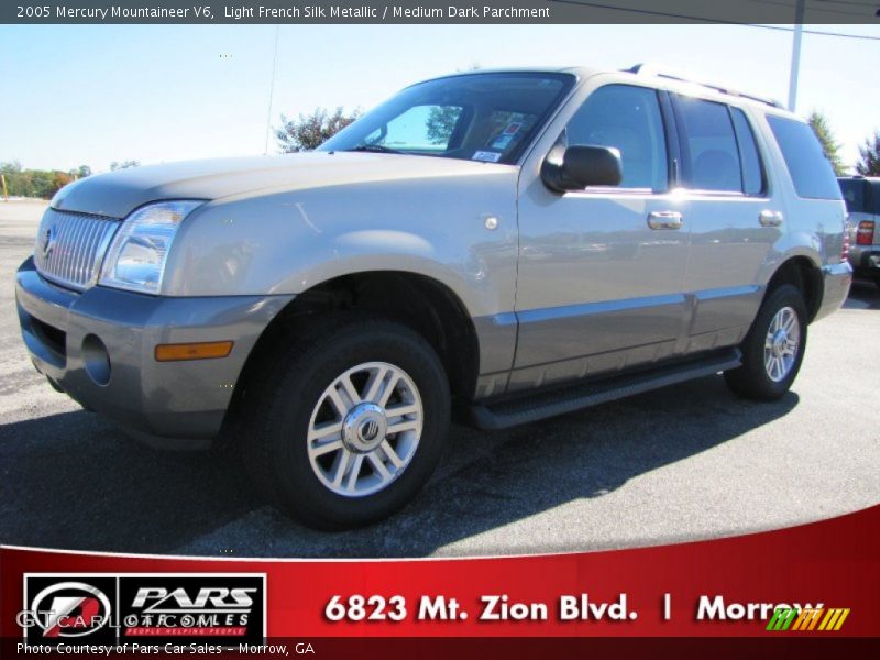 Light French Silk Metallic / Medium Dark Parchment 2005 Mercury Mountaineer V6