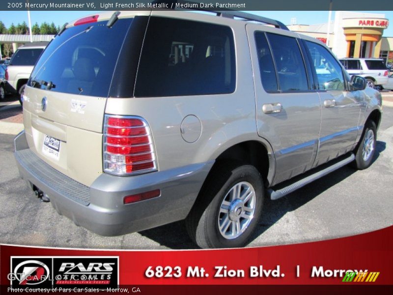 Light French Silk Metallic / Medium Dark Parchment 2005 Mercury Mountaineer V6