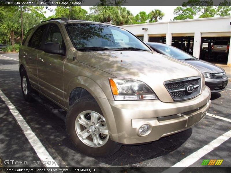 Sand Beige / Beige 2006 Kia Sorento LX 4x4