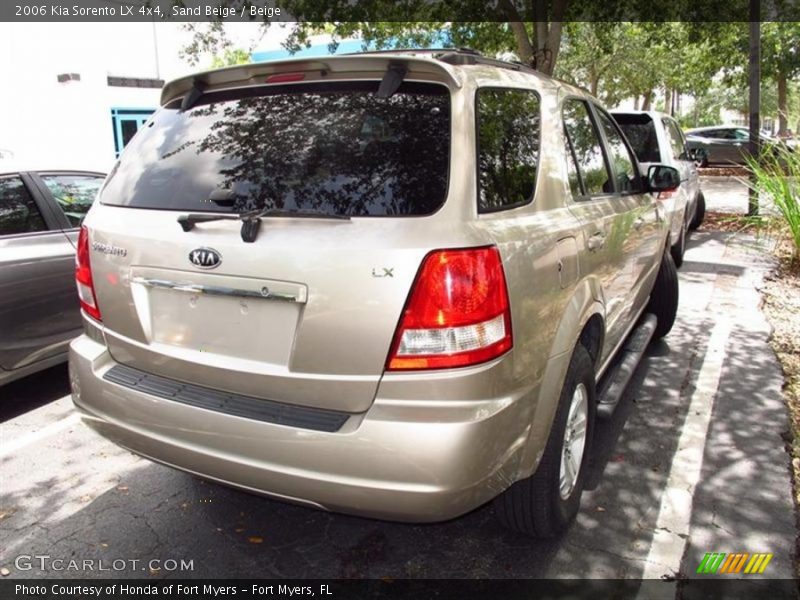 Sand Beige / Beige 2006 Kia Sorento LX 4x4