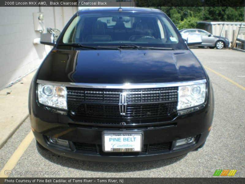 Black Clearcoat / Charcoal Black 2008 Lincoln MKX AWD