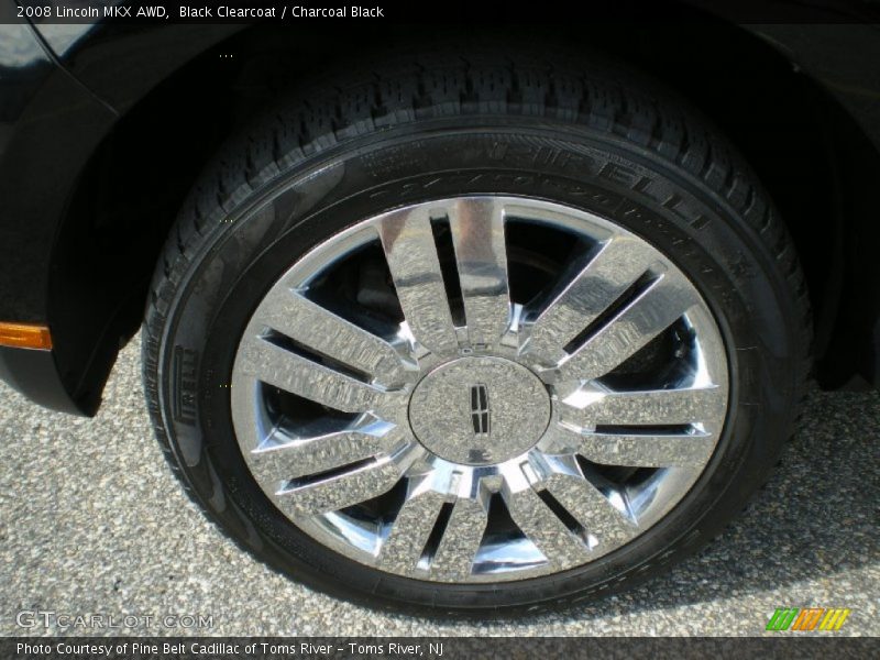 Black Clearcoat / Charcoal Black 2008 Lincoln MKX AWD