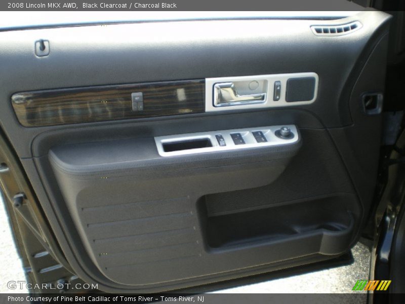 Black Clearcoat / Charcoal Black 2008 Lincoln MKX AWD