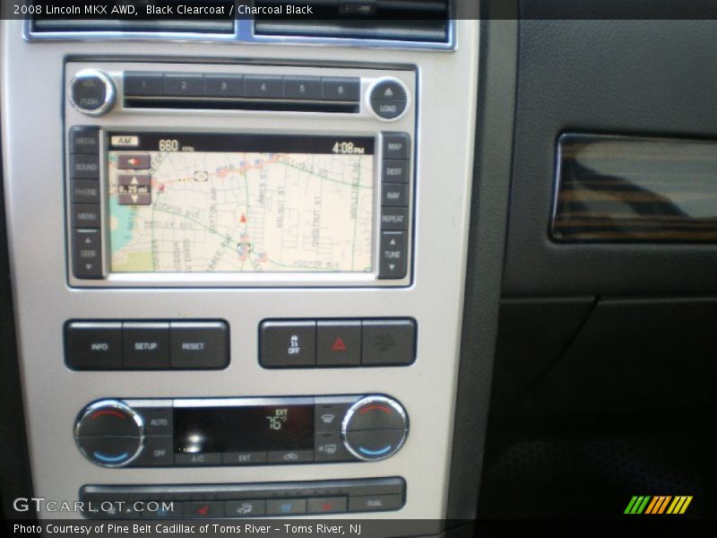 Black Clearcoat / Charcoal Black 2008 Lincoln MKX AWD