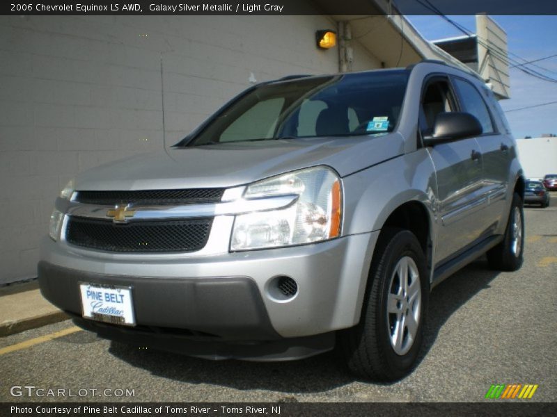 Galaxy Silver Metallic / Light Gray 2006 Chevrolet Equinox LS AWD