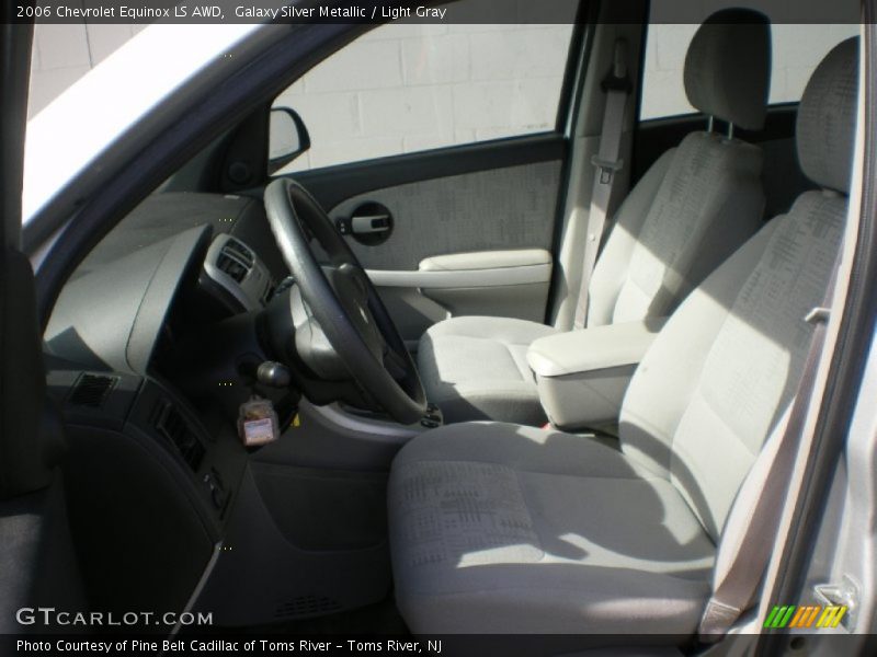 Galaxy Silver Metallic / Light Gray 2006 Chevrolet Equinox LS AWD