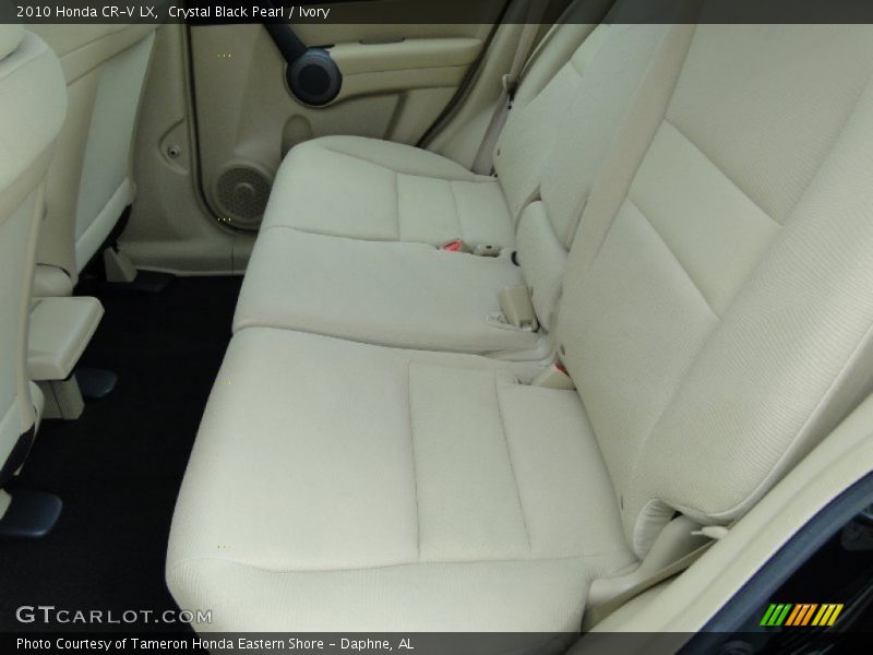 Crystal Black Pearl / Ivory 2010 Honda CR-V LX