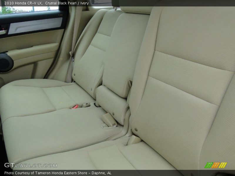Crystal Black Pearl / Ivory 2010 Honda CR-V LX