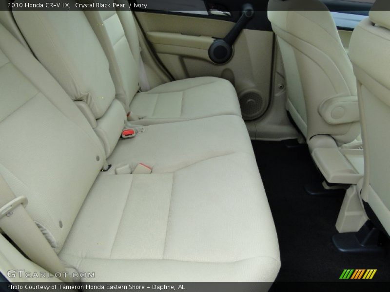 Crystal Black Pearl / Ivory 2010 Honda CR-V LX