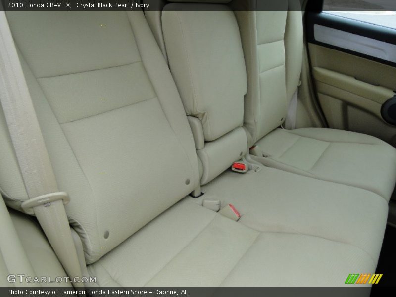 Crystal Black Pearl / Ivory 2010 Honda CR-V LX