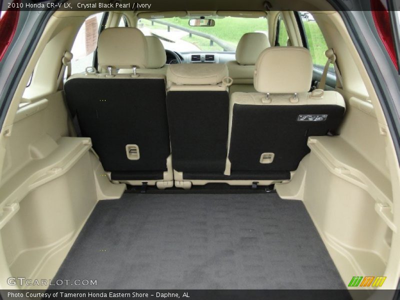 Crystal Black Pearl / Ivory 2010 Honda CR-V LX