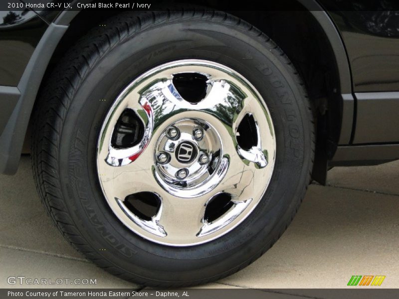 Crystal Black Pearl / Ivory 2010 Honda CR-V LX